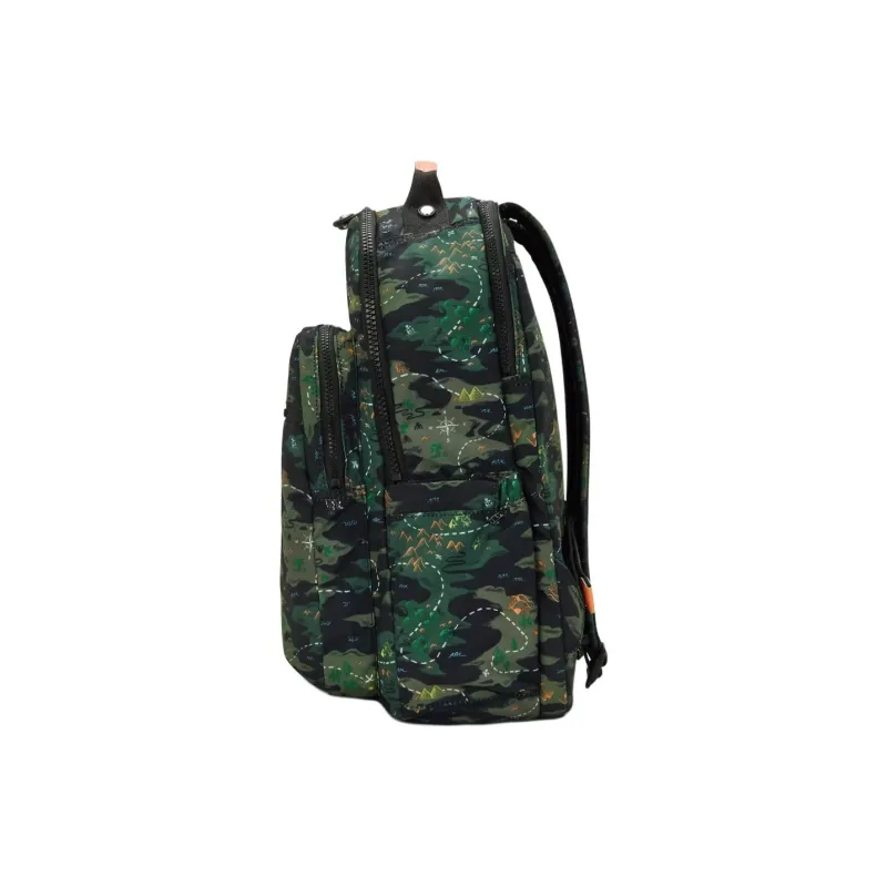 Kipling Nylon Backpack Unisex Green-2