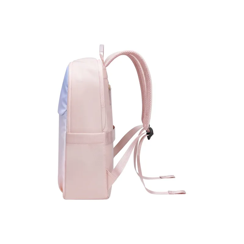 GOLF Fabric Backpack Women's Blue Pink-2