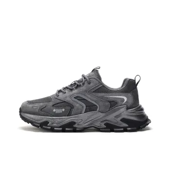 JEEP SPIRIT Anti Slip And Wear Resistant Height Increasing Low Top Chunky Sneakers Men's