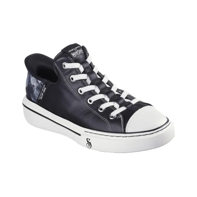 Skechers Snoop One Anti Slip Wear Resistant Low Top Casual Shoes Men's Black-2