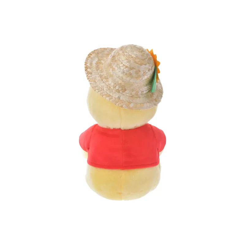 Disney Tokyo Disney Winnie The Pooh Filling Straw Hat Dolls Plush Doll 26cm Height-2