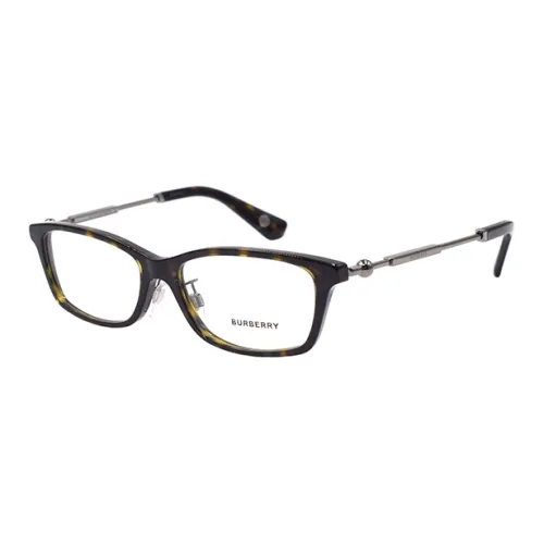 Burberry Rectangular Eyeglass Frames Men's Tortoiseshell