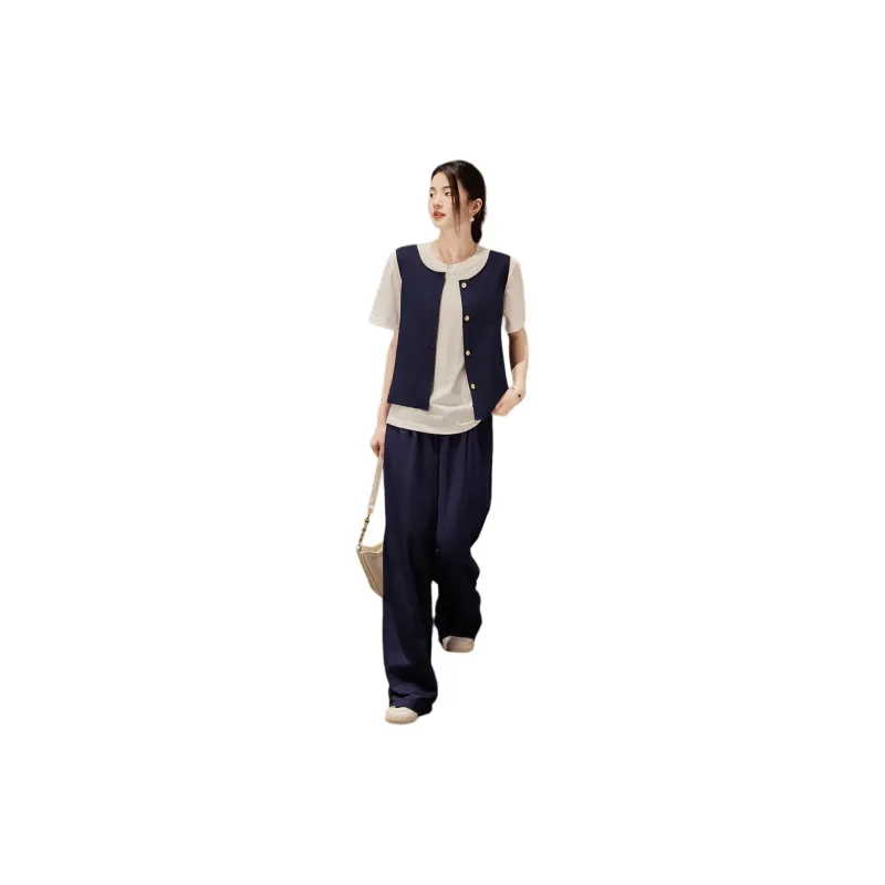 【dme】 Casual Suit Women's Dark Blue-2