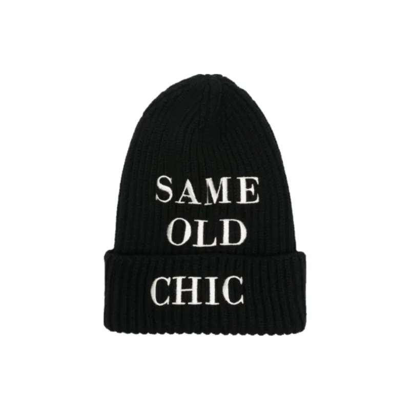 MOSCHINO Logo-patch Beanie-0