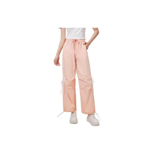 Love to serve Casual Pants Women's Pink Orange