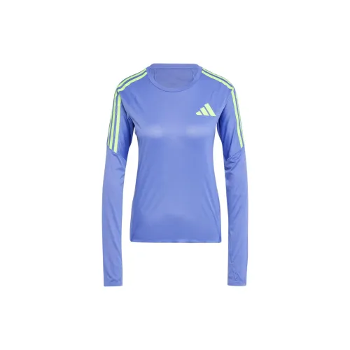 Adidas Adizero T-Shirts Women's Blue