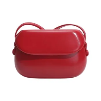 Carksky PU One Shoulder Crossbody Cell Phone Pouch Women's Red/Black/Chocolate