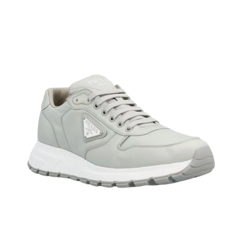 PRADA Re-Nylon Sneaker Grey White-2