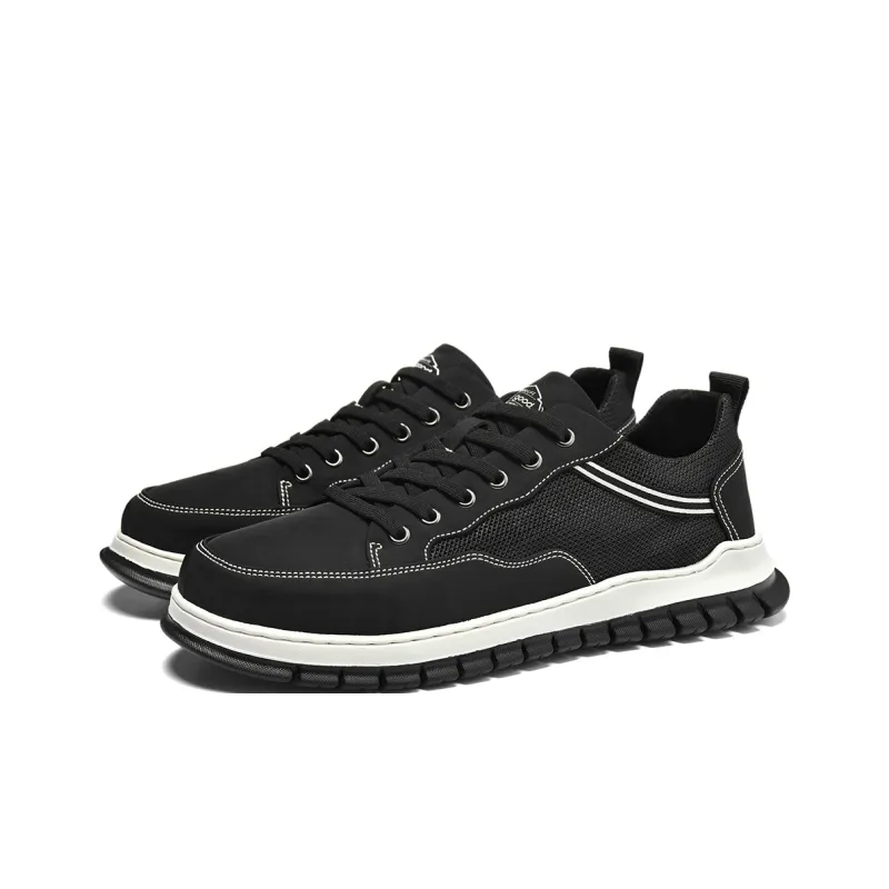 HLA Classic Comfortable Breathable Mesh Casual Shoes For Men Wear-Resistant Balmuda Shoes Men's-1