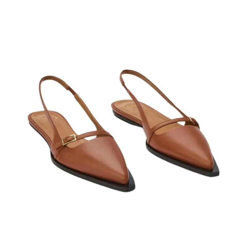 ATP Atelier Cortina Casual Single Shoes Women's Brown-2