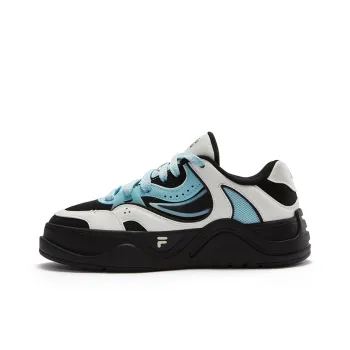 FILA FUSION 50 50 Low Top Skateboard Shoes Women's Black/Snow