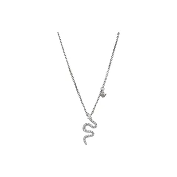 EMPORIO ARMANI S925 Silver Necklaces Women's Silver