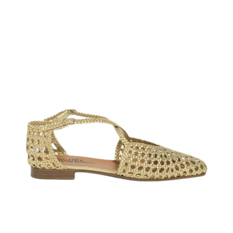 MICHEL VIVIEN Milo Casual Single Shoes Women's Gold-1