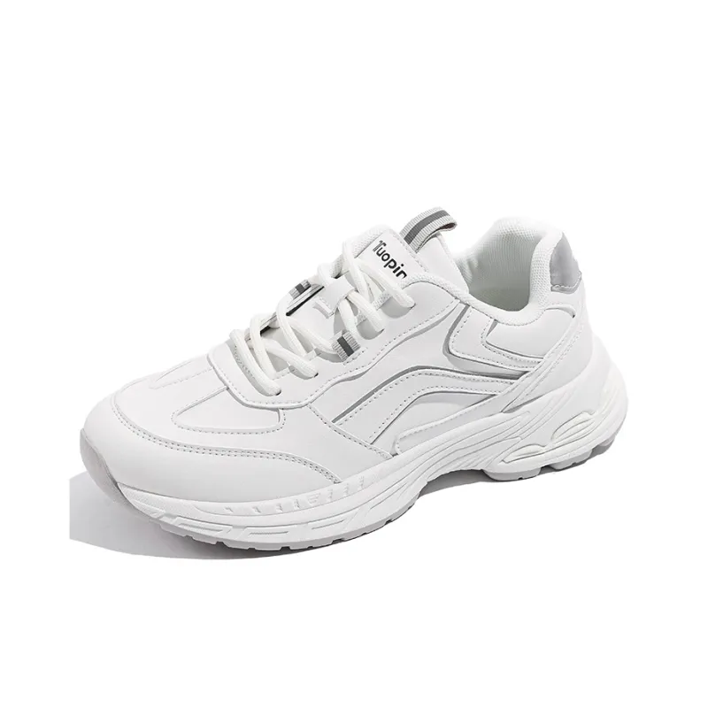 TUOPIN Pie Shoes Anti Slip And Wear Resistant Lightweight Height Increasing Low Top Casual Shoes Women's-6