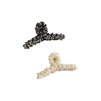 Enchanting Cat Fabric Hair Clips Women's
