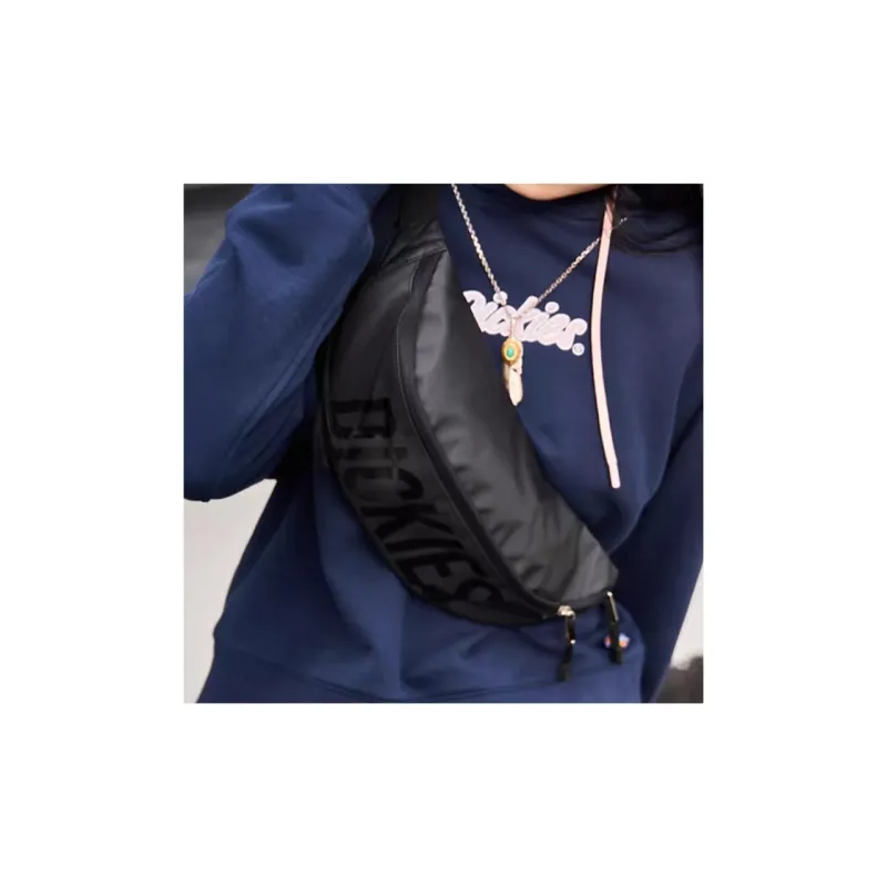 Dickies Polyester Crossbody Bag, Fanny Pack, Sling Bag Regular Unisex Black-6