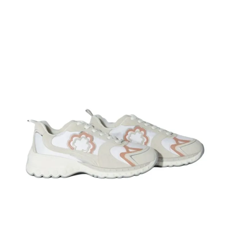 Maje Low Top Casual Shoes Women's Beige-2