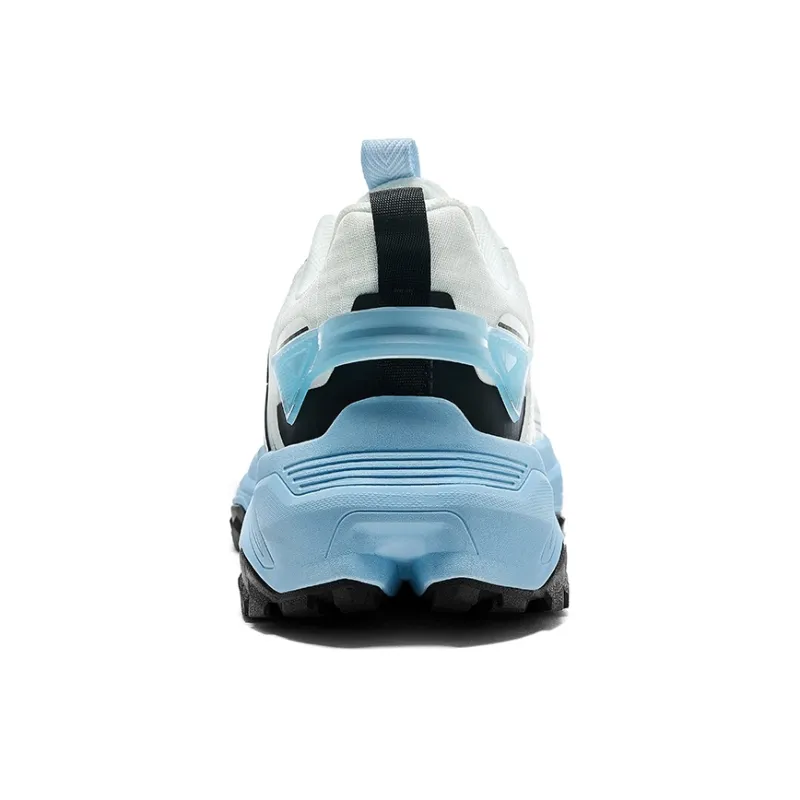 Warrior Anti Slip And Wear Resistant Breathable Low Top Casual Shoes Unisex White Black Blue-3