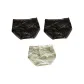 3 Pack (L Set: Black+Black+Green)
