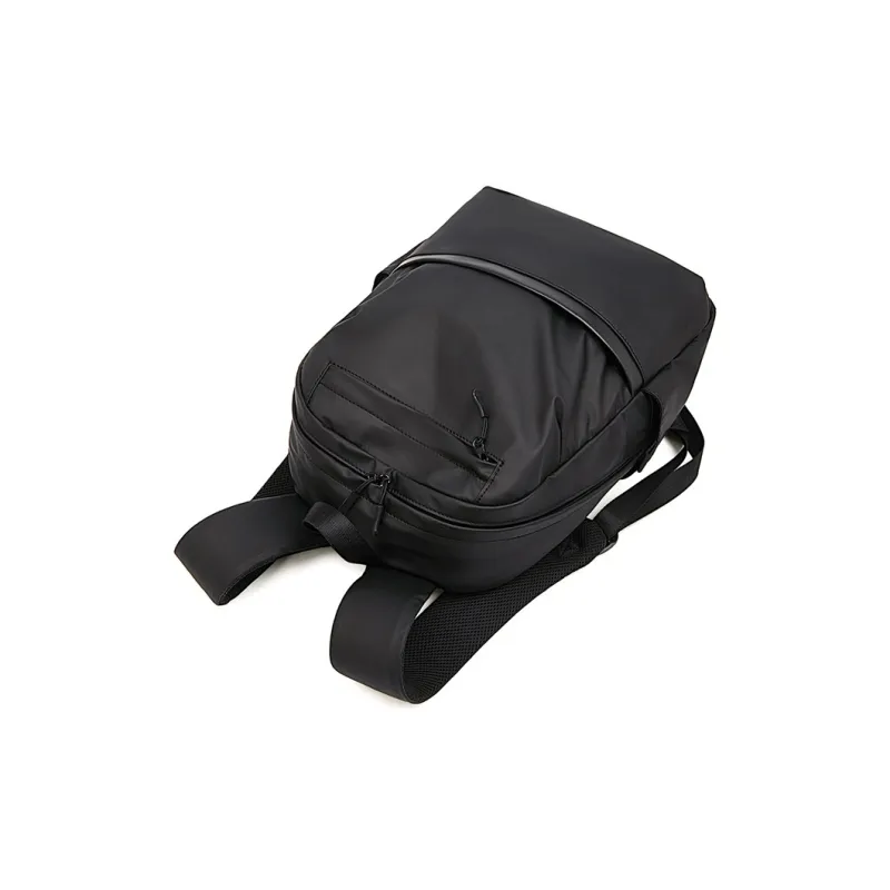 Old Man's Head Fabric Backpack Regular Unisex Black-4