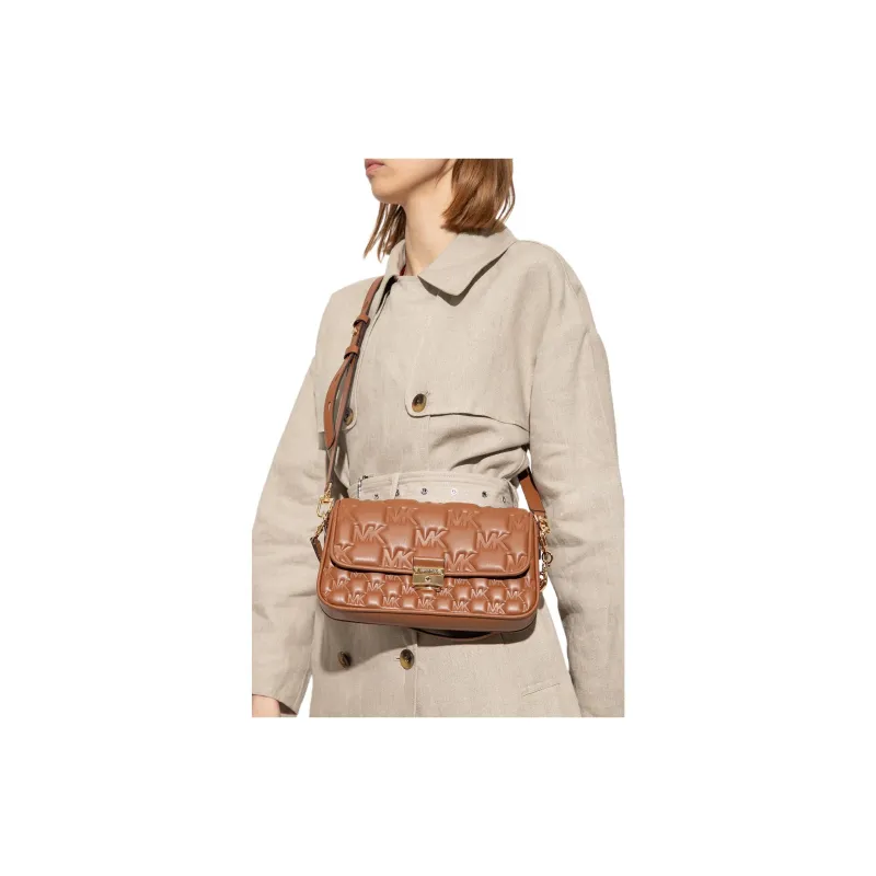 MICHAEL KORS Bradshaw Artificial Leather Shoulder Bag Crossbody Bag Shoulder Bag Women's Leather Brown-4