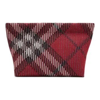 Burberry Nylon Clutch Mini Women's Scarlet