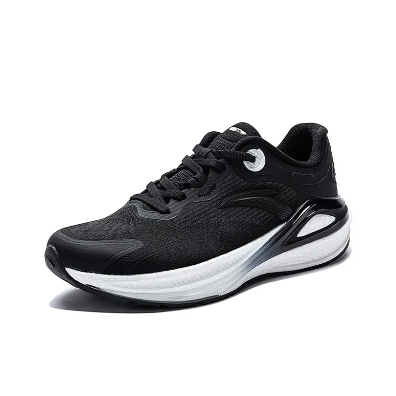 CHAOJIANTA Anti Slip Wear Resistant Low Top Casual Running Shoes Women's Black White-1