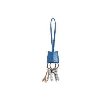 Balenciaga Sheepskin Keychains Women's Blue