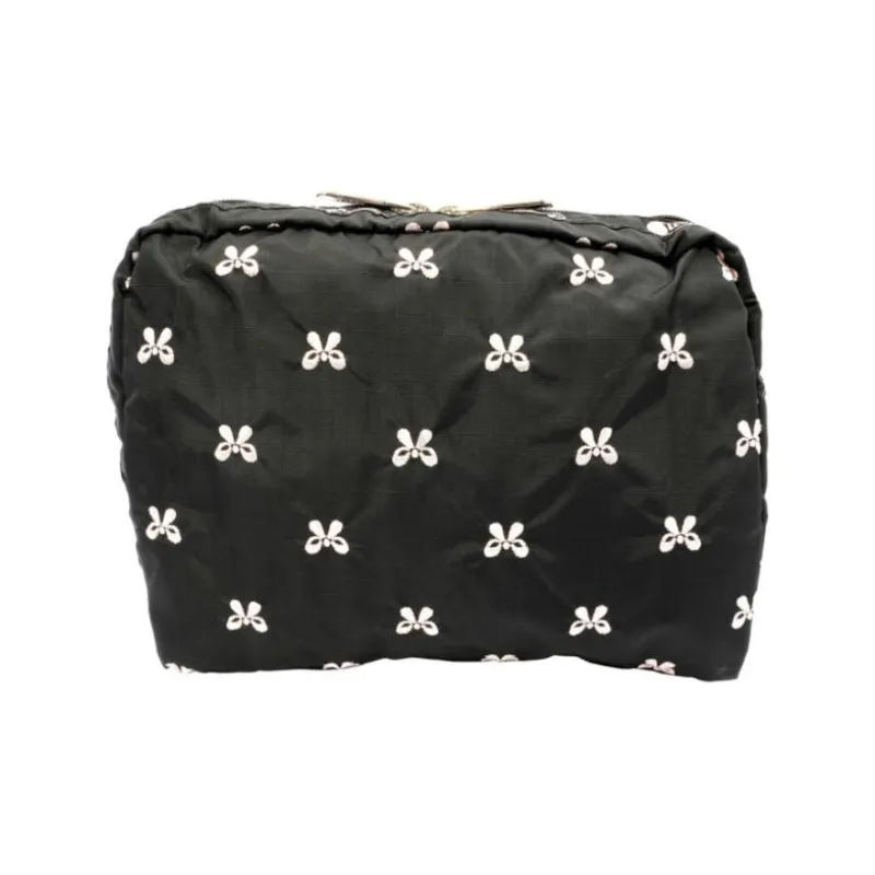 LeSportsac Nylon Makeup Bag Small Size Women's Black-0