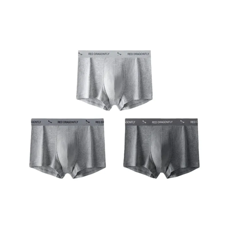 RED DRAGONFLY Cotton Panties Men's 3 Pack Gift Box Set-8