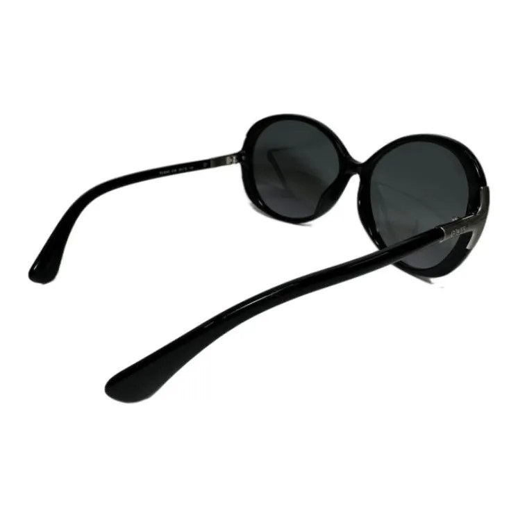 TOD'S Oval Sunglasses Men's Black-2