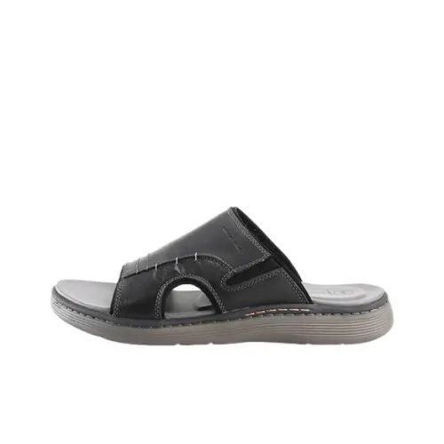 Hush Puppies Slide Slippers Men Gray