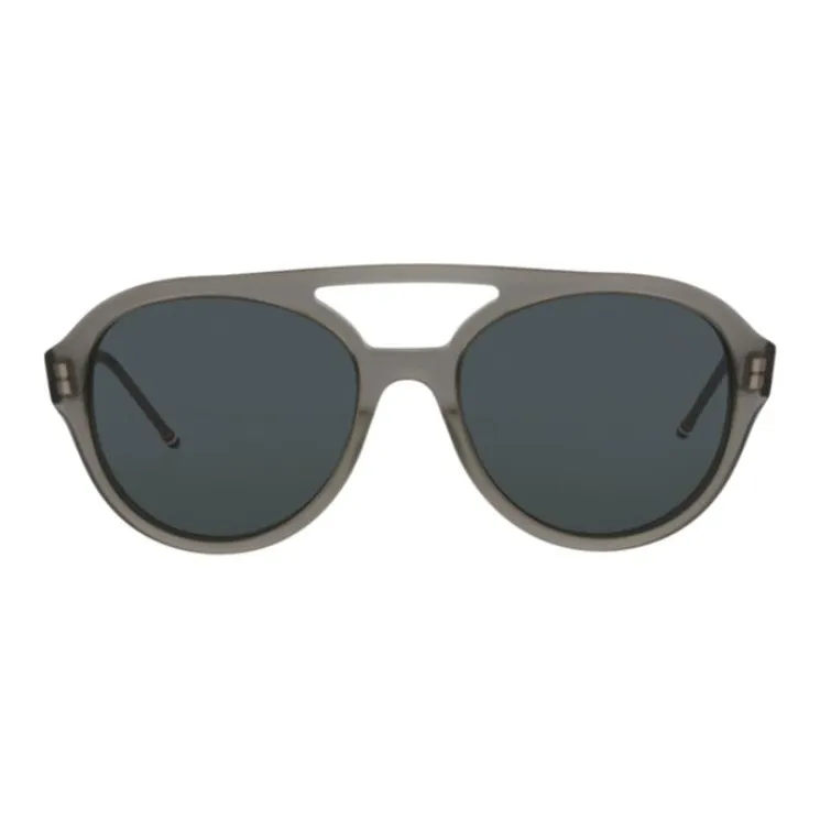 THOM BROWNE· Acetate Aviator Sunglasses Men's Gray-1
