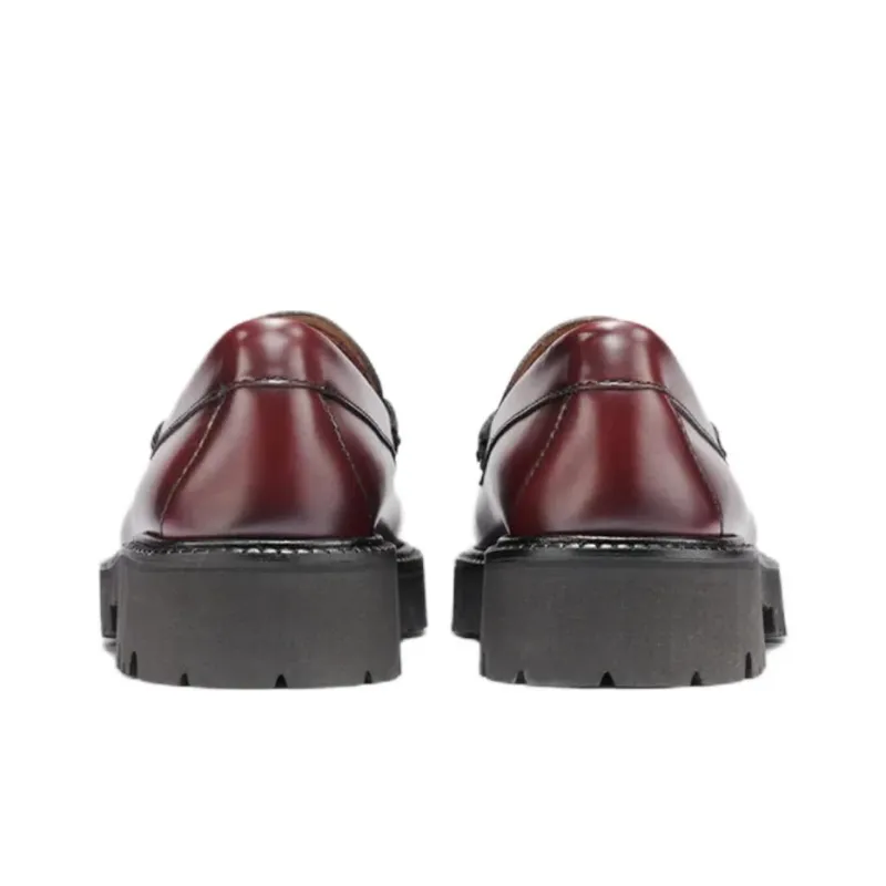 G.H. Bass & Co. Whitney Loafers Women's Red Brown-3