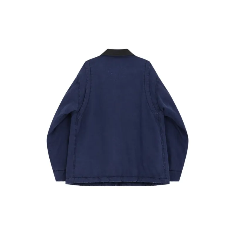 WE11DONE Puffer Jacket Women's Navy-1