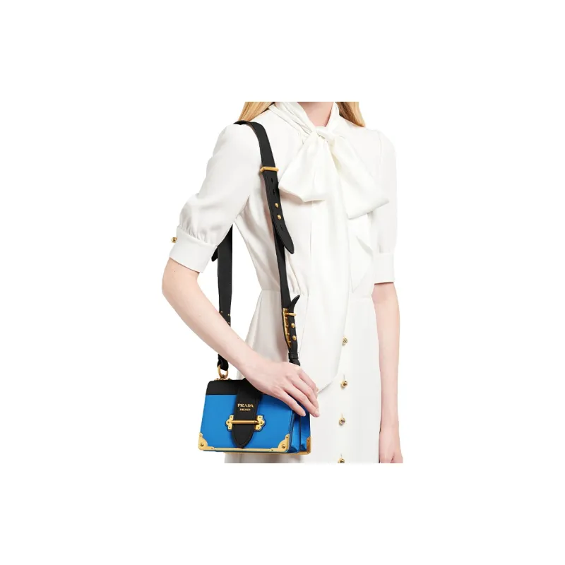 PRADA Cahier Shoulder Bags-3