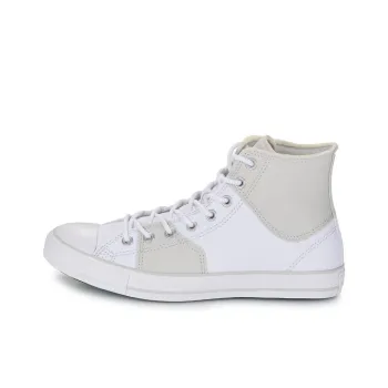 Converse Chuck Taylor All Star Anti Slip Wear Resistant High Top Canvas Shoes Men's White Gray