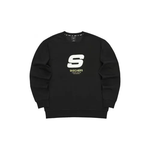 Skechers Sweatshirts Unisex Charcoal Black