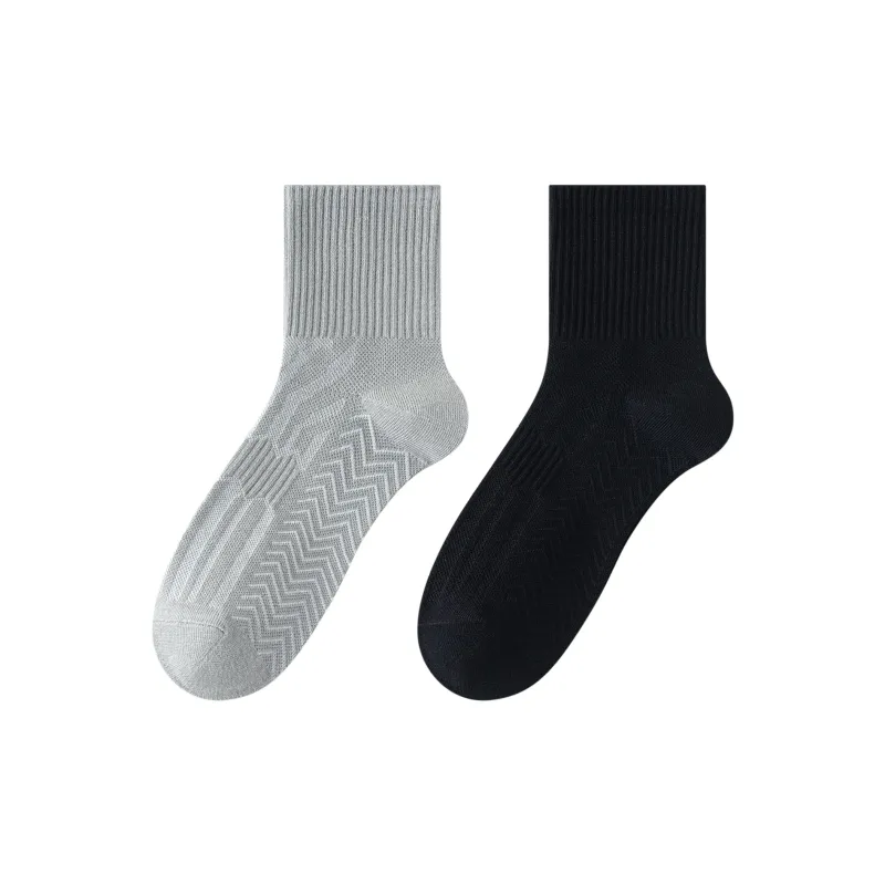 XXLLG Mid Calf Socks Men's 2 Pack-2