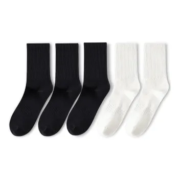 JEANSWEST Mid Calf Socks Men's 5 Pack