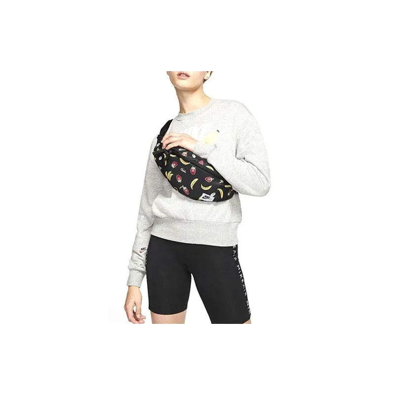 Nike Heritage Polyester Fanny Pack Regular Unisex Black-3