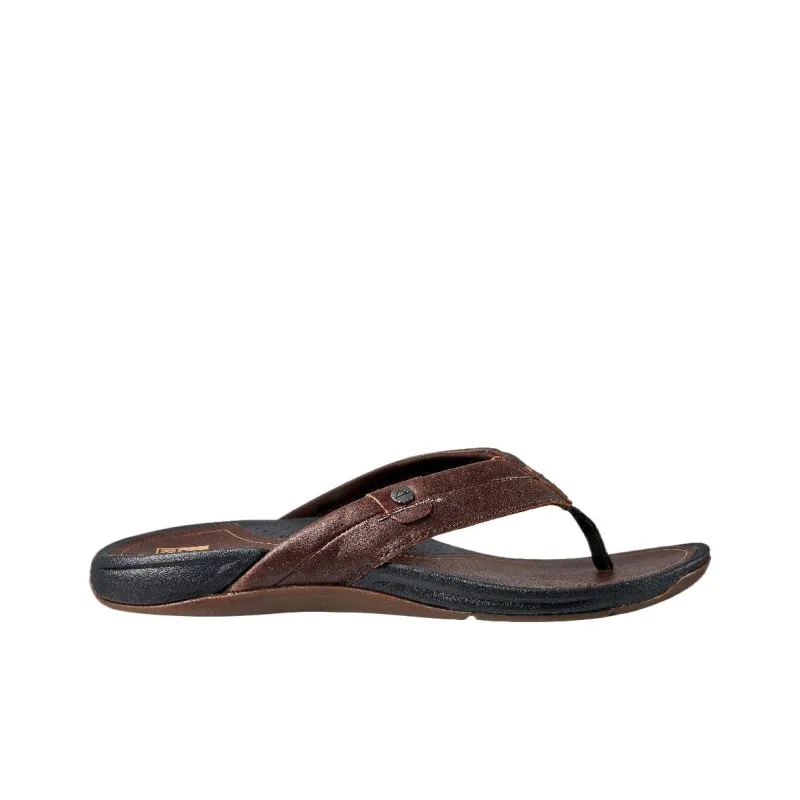 REEF Slip-Resistant Quick Dry Flip Flops Men's Brown-1