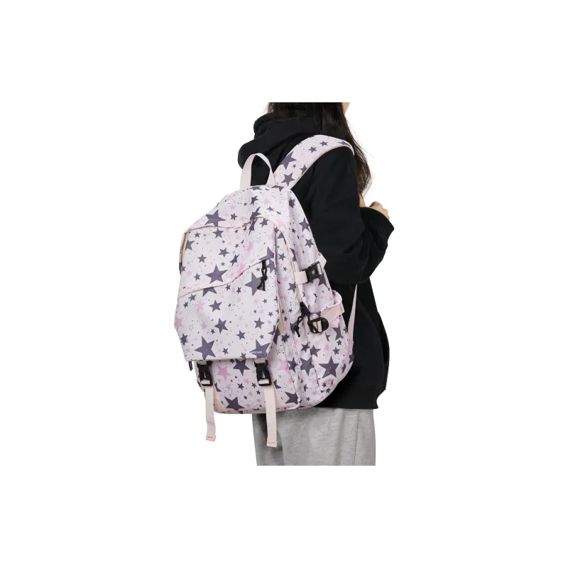 LANDCASE Fabric Backpack Laptop Bag Commute Backpack Regular Unisex Multicolor-48