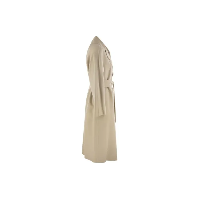 MaxMara Studio Belted Mid Length Coat-2