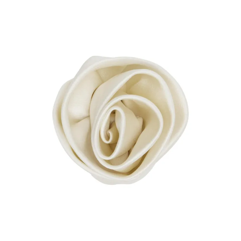 Sophie Buhai Silk Hair Ties Women's Gray White-1