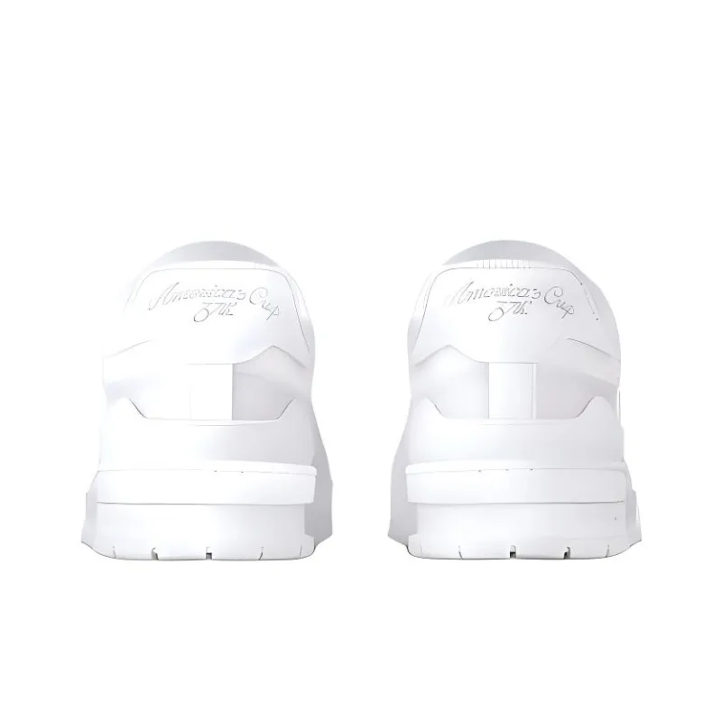 LOUIS VUITTON Trainer Skateboard Shoes Men Low Top White-3