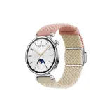 Multicolor Style[Upgraded Magnetic | Woven Slide Buckle]Sand & Starlight-Rose Gold Buckle