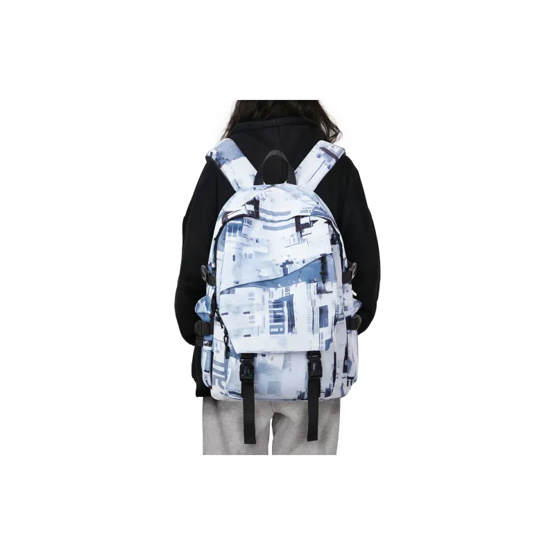 LANDCASE Fabric Backpack Laptop Bag Commute Backpack Regular Unisex Multicolor-41
