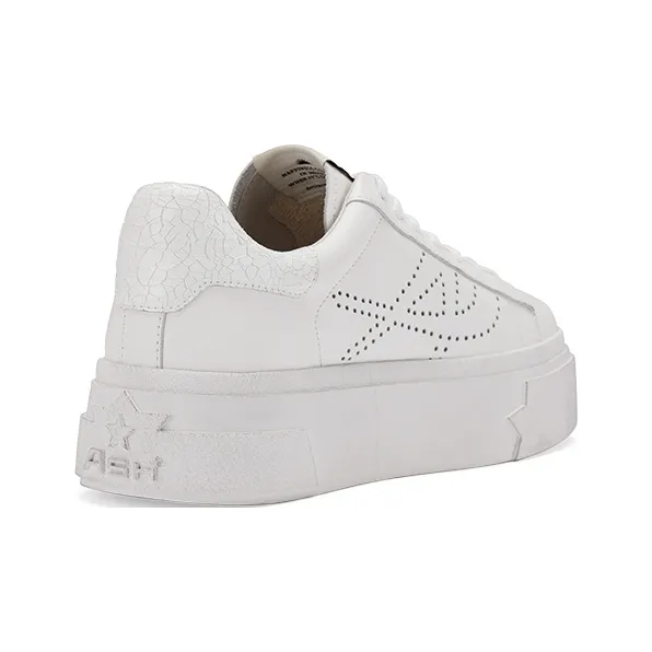 ASH Santana Perforated-logo Leather Sneakers-2