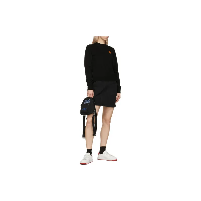 KENZO Polyester Backpack Mini Men's Black & Blue-5